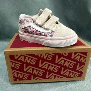Vans Kids' Unicorn Sneakers - Cream and Pink